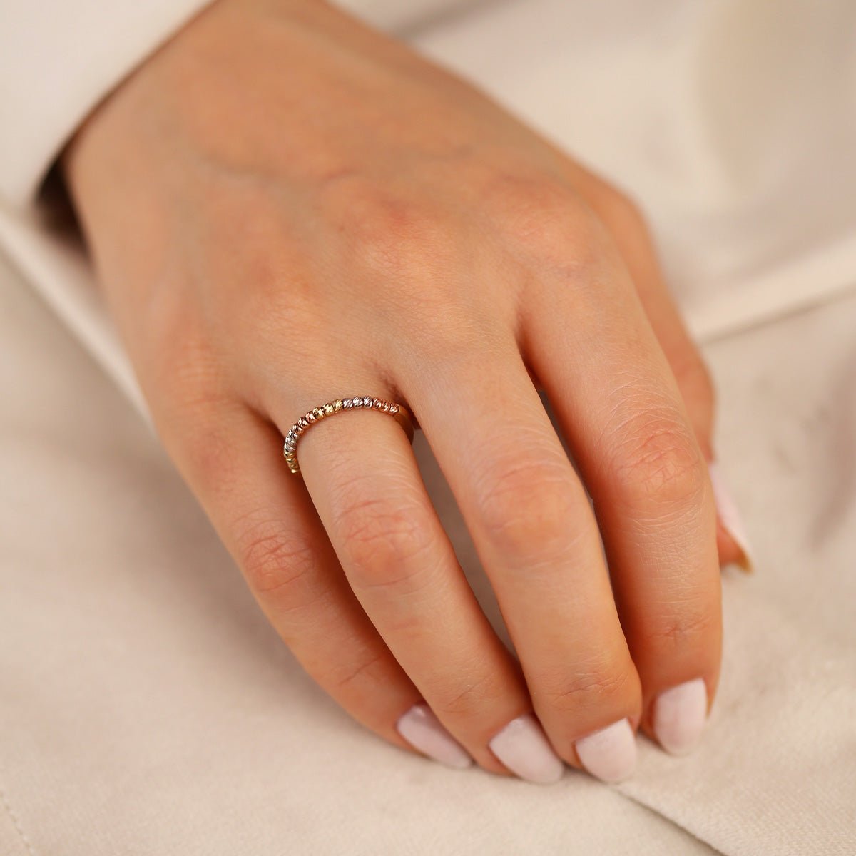 Dorika 14 Ayar Altın Yüzük - Nur Kuyumculuk