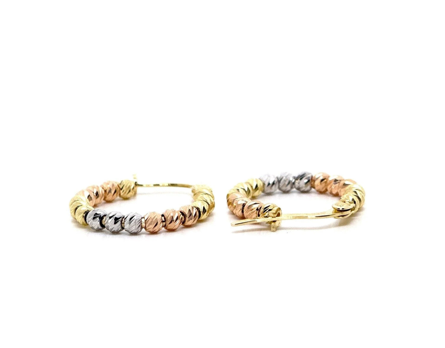 Dorikalı 14 Ayar Altın Halka Küpe - Nur Kuyumculuk