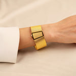 Elizi 13 Sıra Düz Toka 14 Ayar Altın Trabzon Hasırı Bileklik - Nur Kuyumculuk