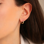 Halka 14 Ayar Altın Küpe - Nur Kuyumculuk