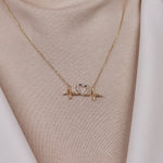 Kalp Atışı 14 Ayar Altın Kolye - Nur Kuyumculuk