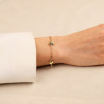 Kalpli 14 Ayar Altın Bileklik - Nur Kuyumculuk