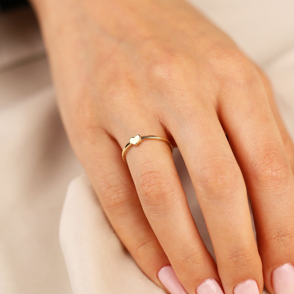 Kalpli 14 Ayar Altın Yüzük - Nur Kuyumculuk