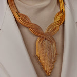 Kalze 14 Ayar Altın Set Kolye - Nur Kuyumculuk