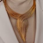 Kalze 14 Ayar Altın Set Kolye - Nur Kuyumculuk