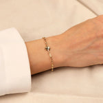 Kutup Yıldızlı 14 Ayar Altın Bileklik - Nur Kuyumculuk