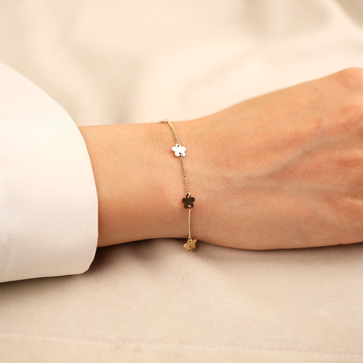 Minimal 14 Ayar Altın Bileklik - Nur Kuyumculuk