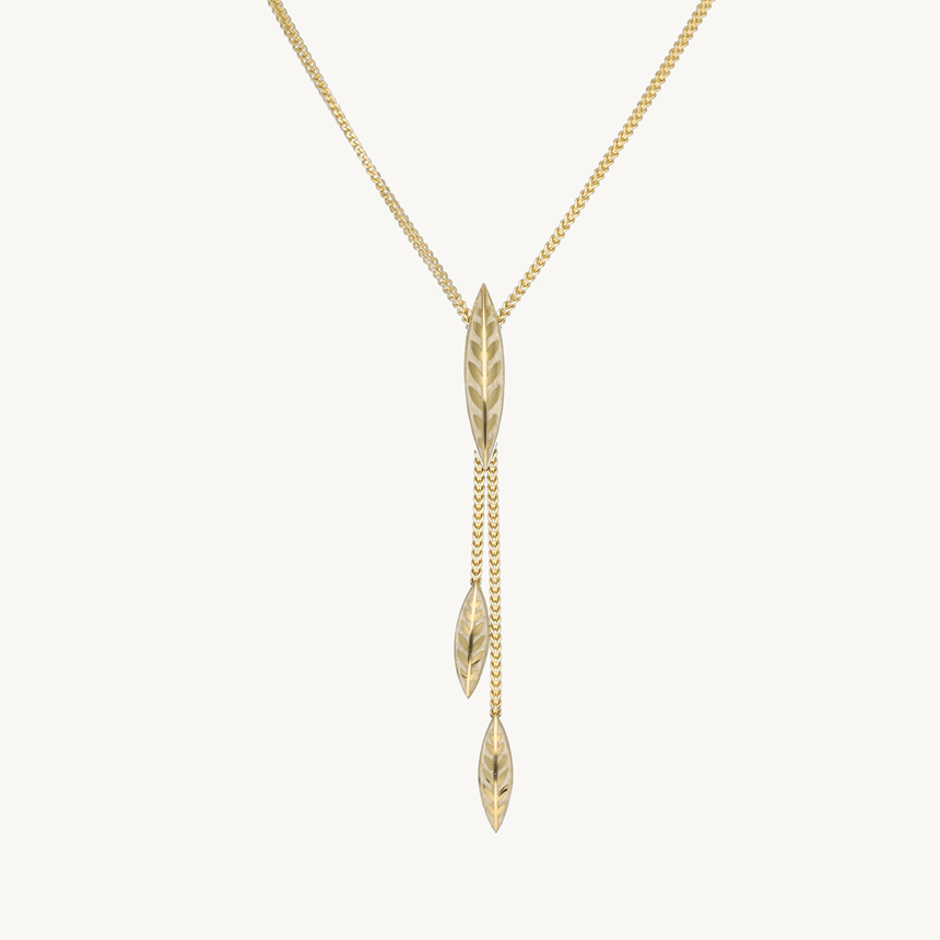 Cetaş Olivia Serisi 14 Ayar Altın Kolye