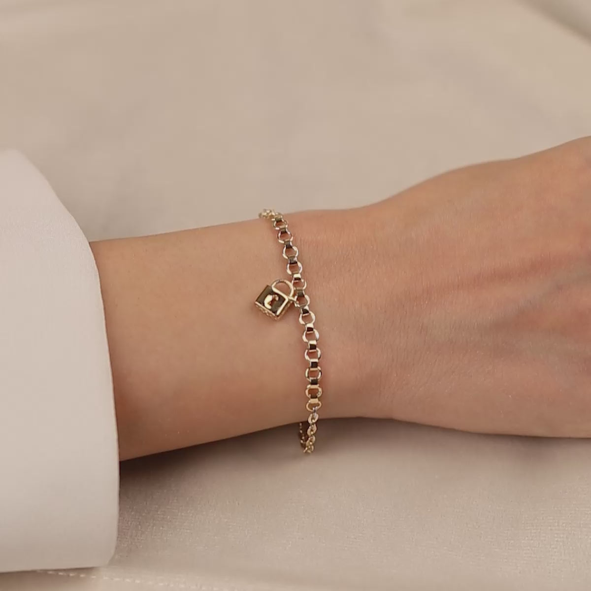 Dilek Anahtarı 14 Ayar Altın Bileklik 1_08_3