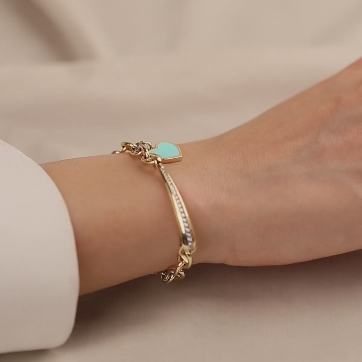 Cetaş Eterna 14 Ayar Altın Bileklik