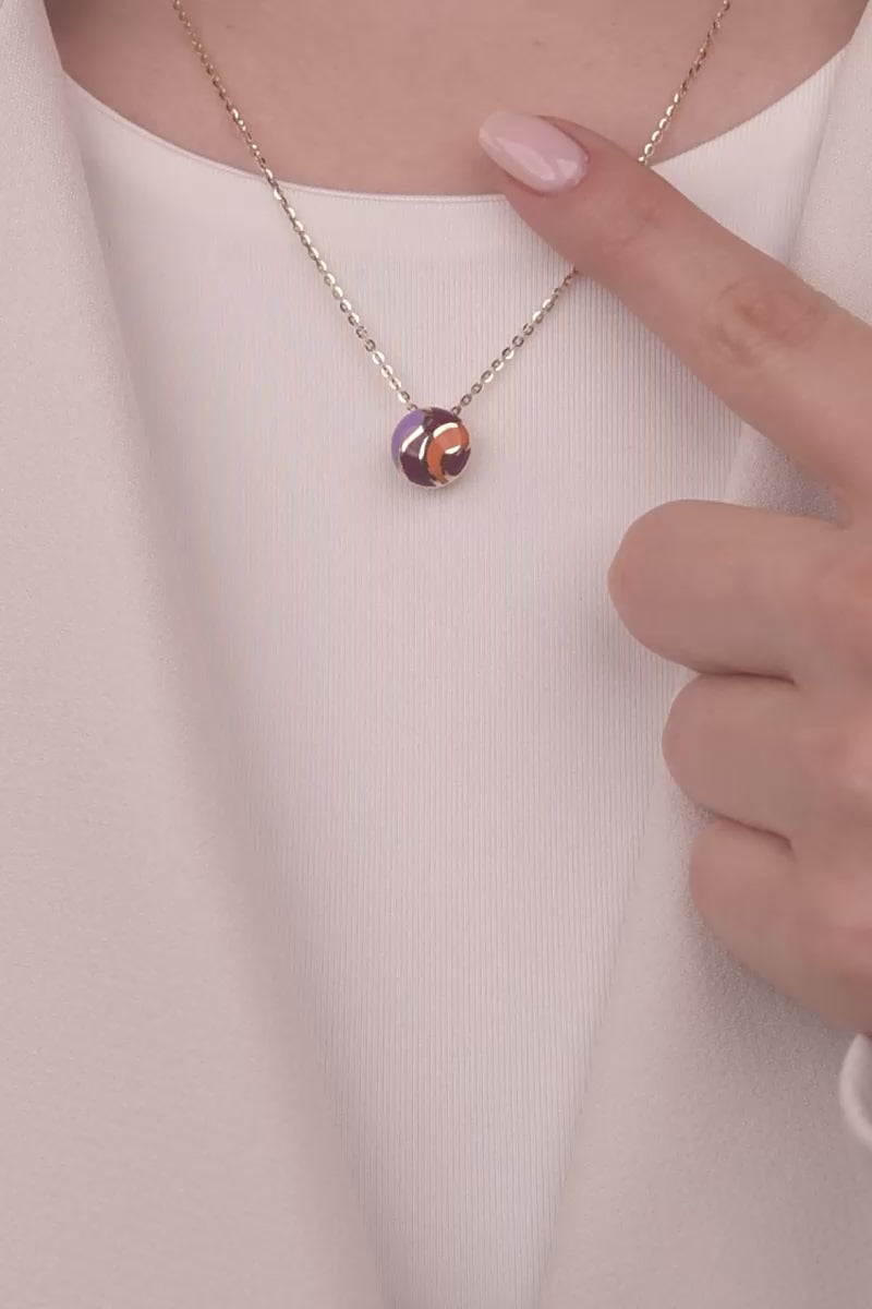 Cetaş Colore Serisi 14 Ayar Altın Kolye