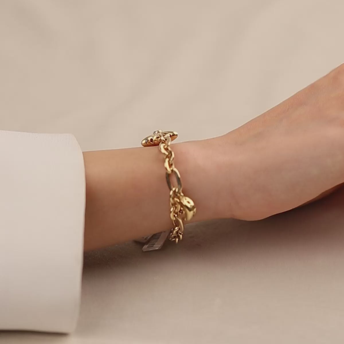 Cetaş 14 Ayar Altın Bileklik