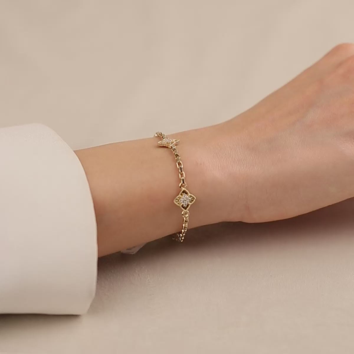 14 Ayar Altın Bileklik