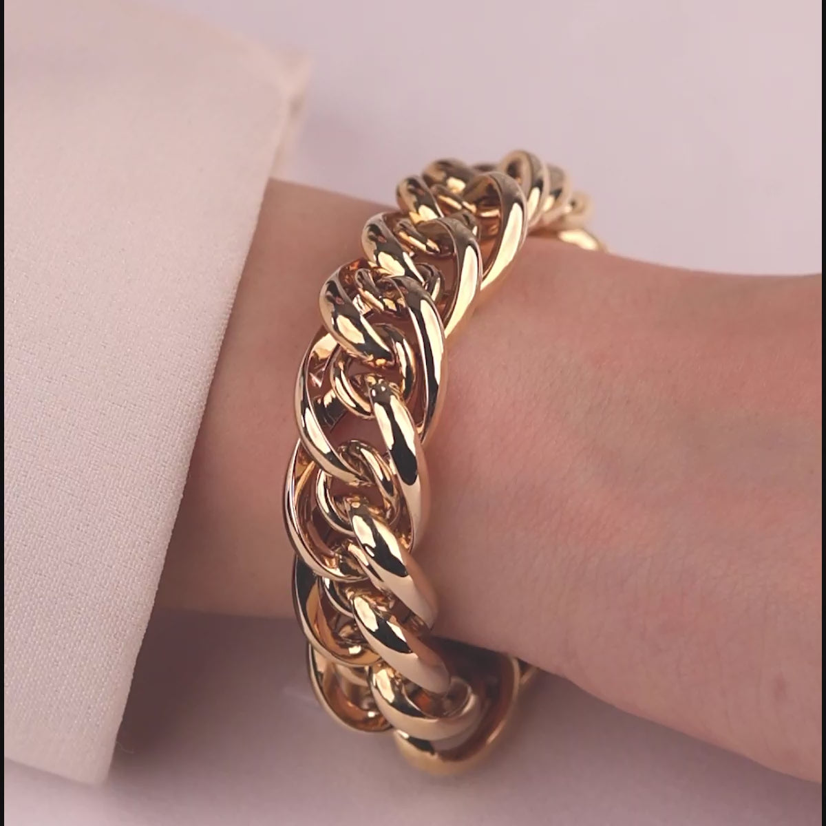 Cetaş Eterna Serisi Gurmet 14 Ayar Altın Bileklik