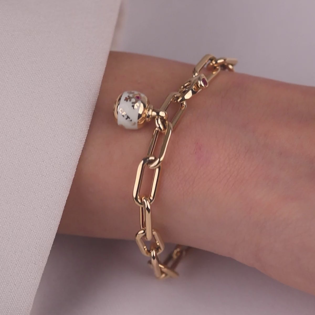 Cetaş Uniq Serisi 14 Ayar Altın Bileklik