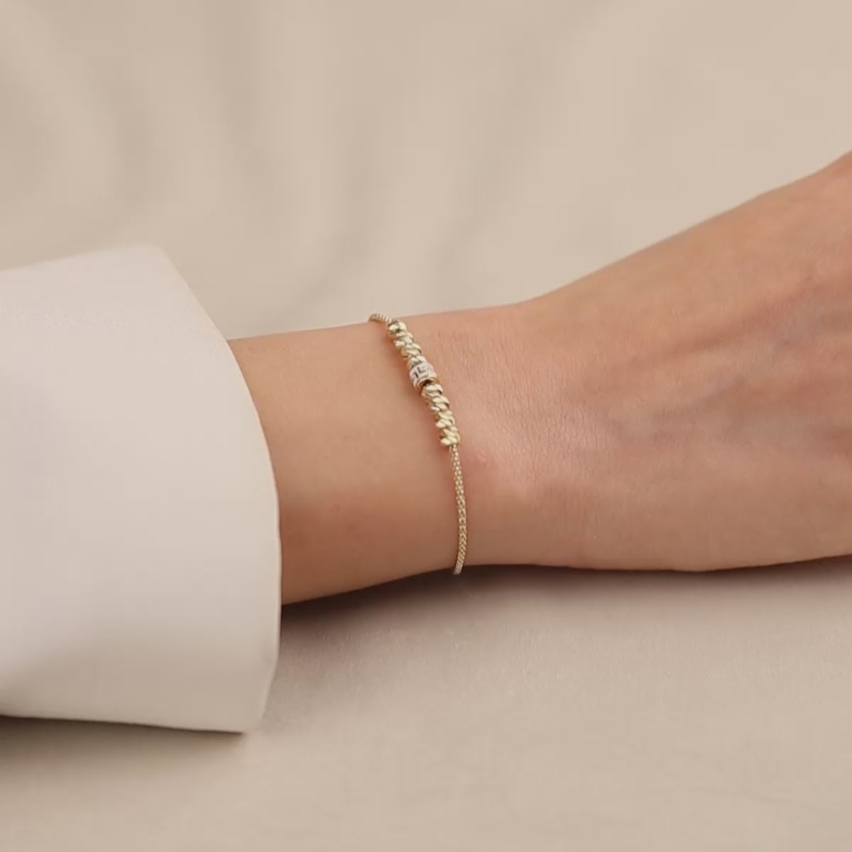 Dorikalı 14 Ayar Altın Bileklik