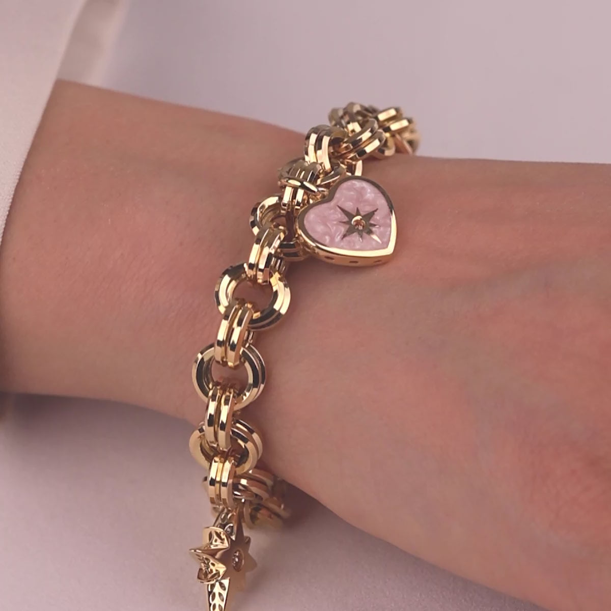 Cetaş Polaris Serisi 14 Ayar Altın Bileklik