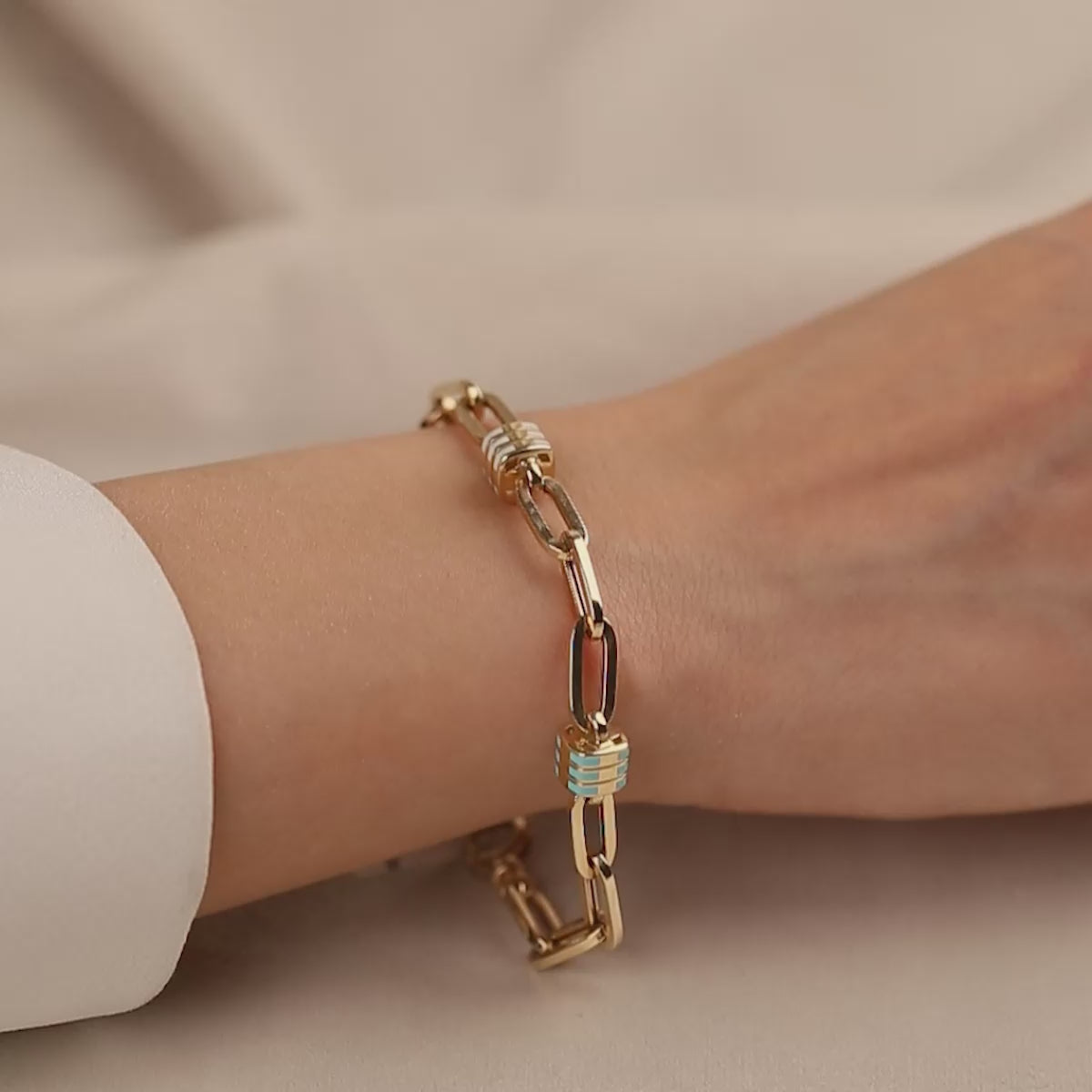 Cetaş Eterna 14 Ayar Altın Bileklik