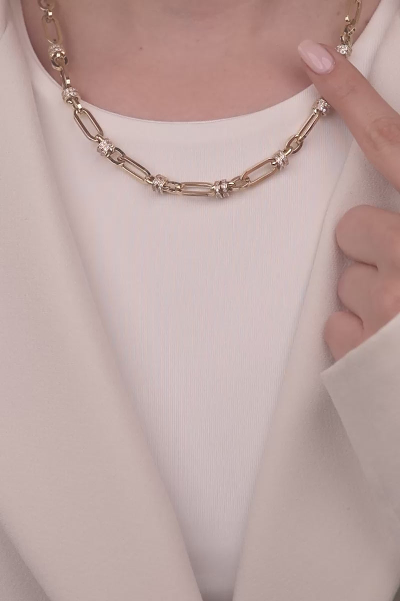 Cetaş Eterna Serisi 14 Ayar Altın Kolye