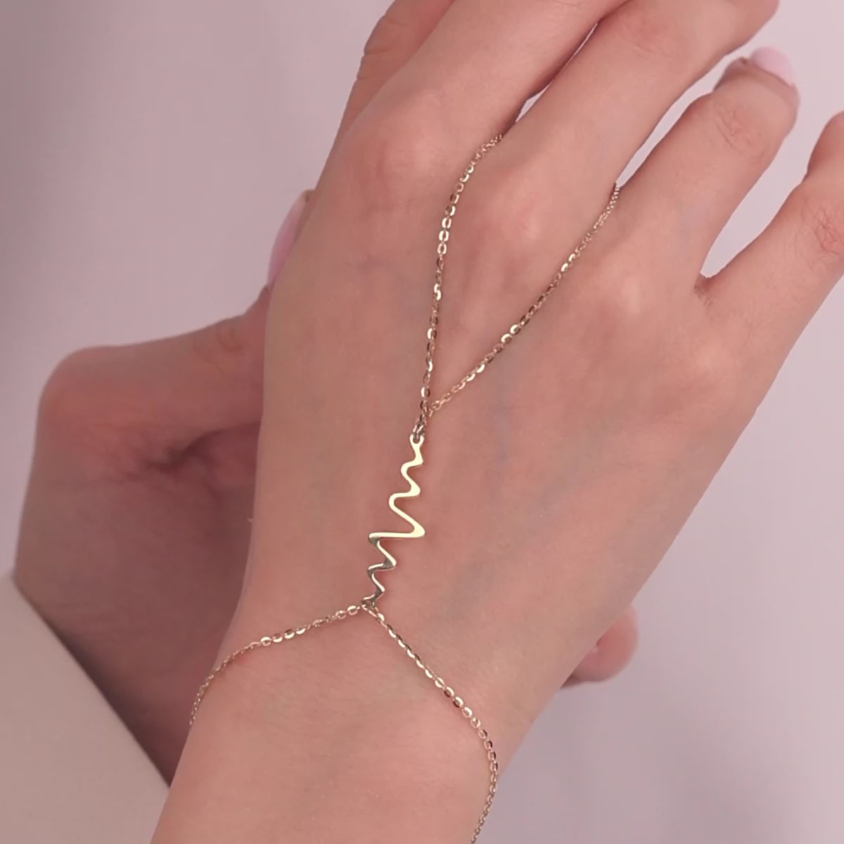 Cetaş Eterna Serisi Şahmeran 14 Ayar Altın Bileklik