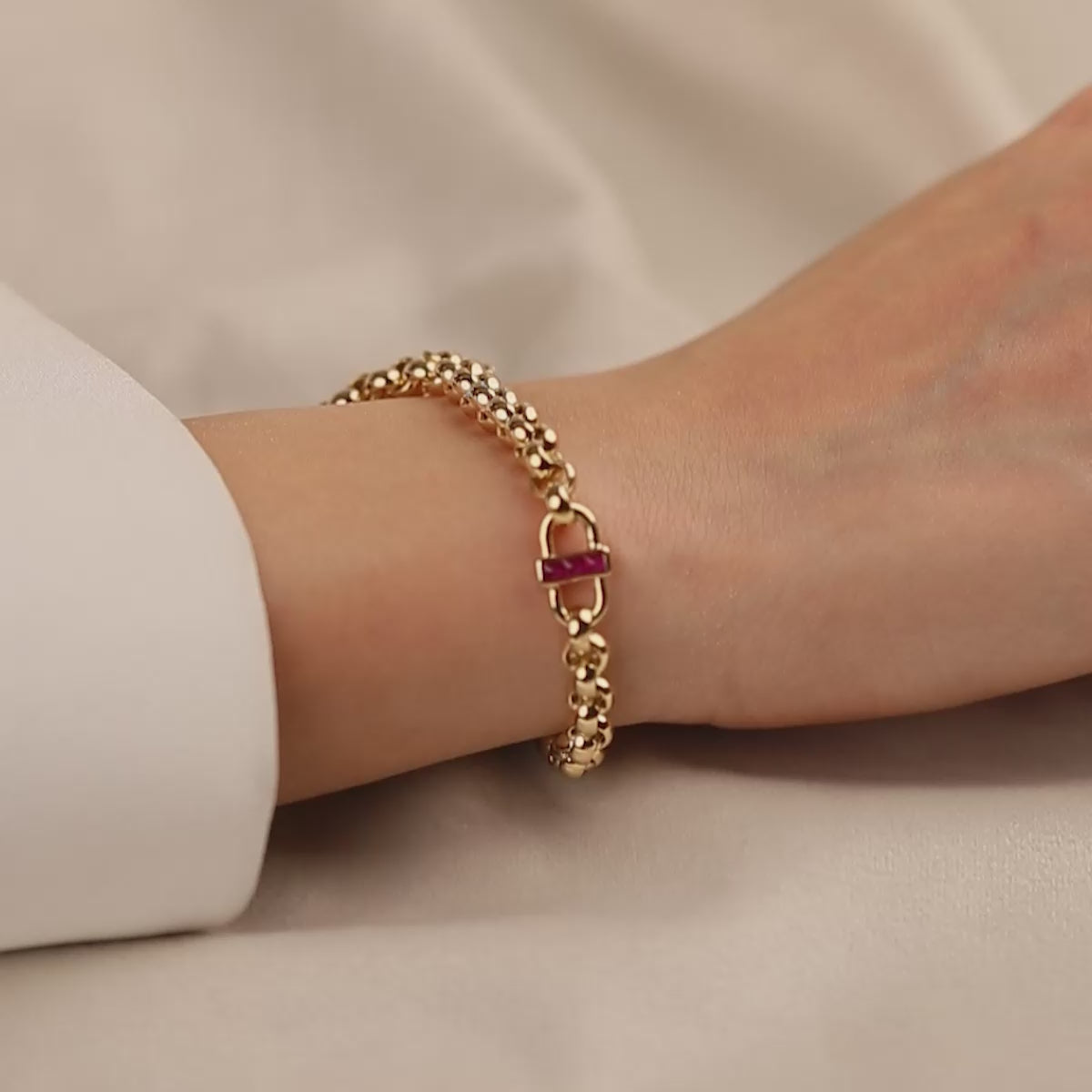 Cetaş Eterna 14 Ayar Altın Bileklik