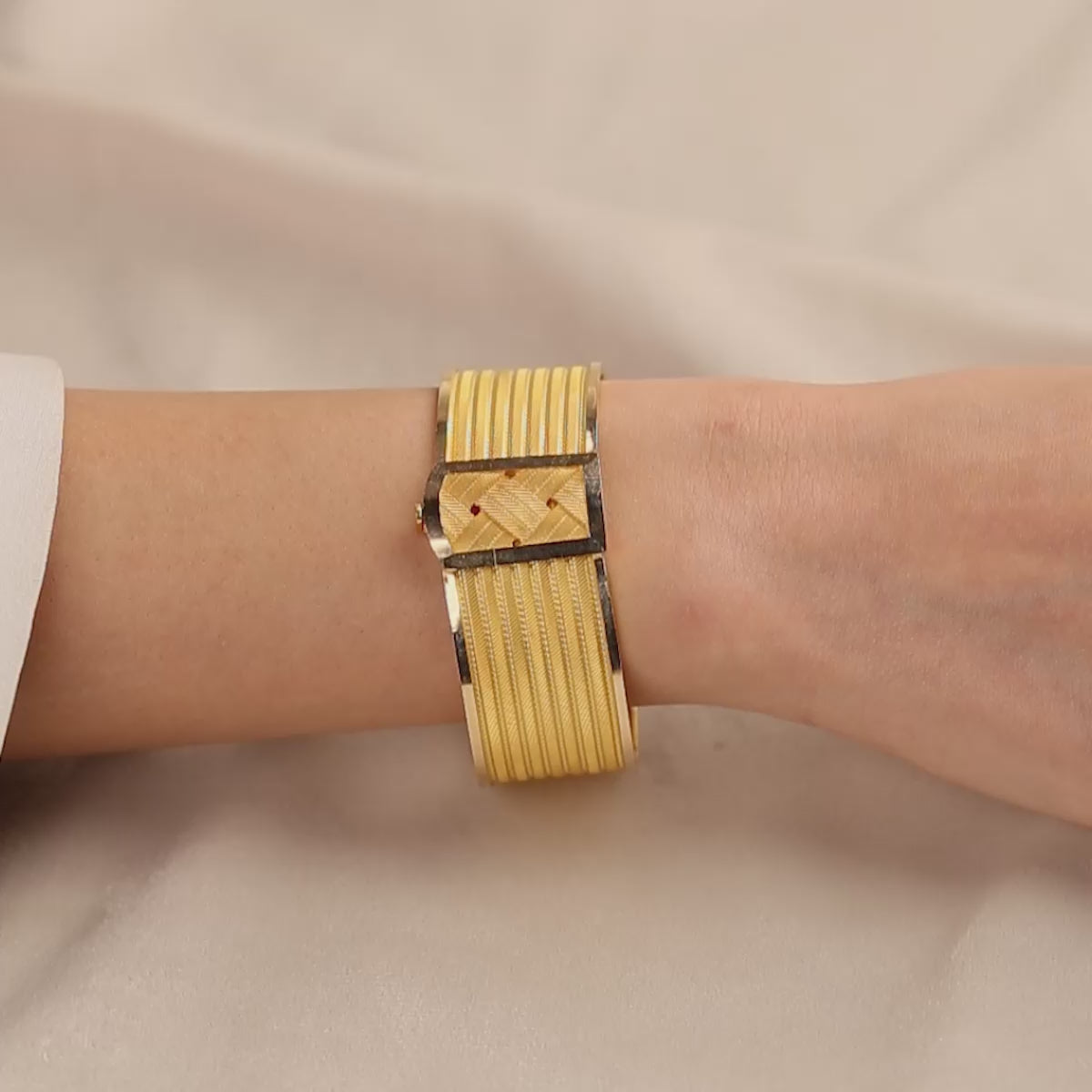 Trabzon Özel Tasarım 14 Ayar Altın Kelepçe