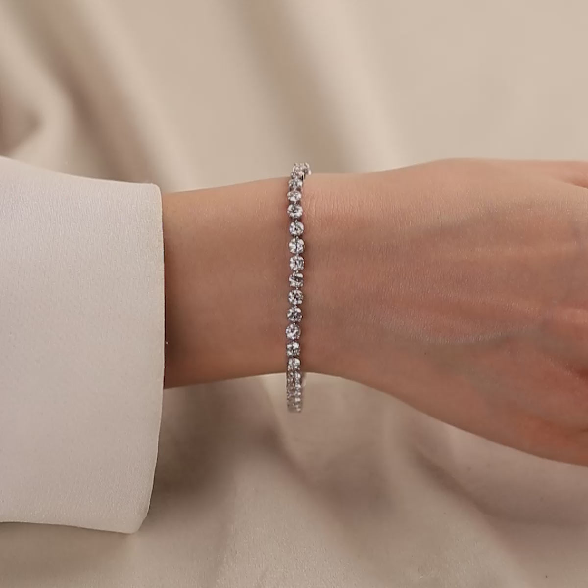 9,14 Karat Pırlanta Bileklik