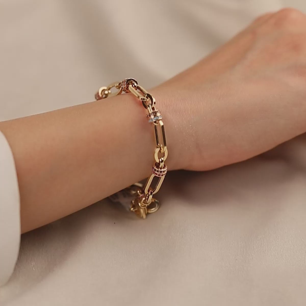 Cetaş Eterna 14 Ayar Altın Bileklik