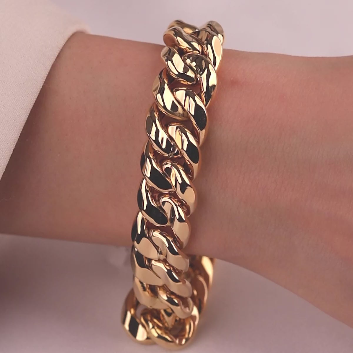 Cetaş Eterna Serisi Gurmet 14 Ayar Altın Bileklik