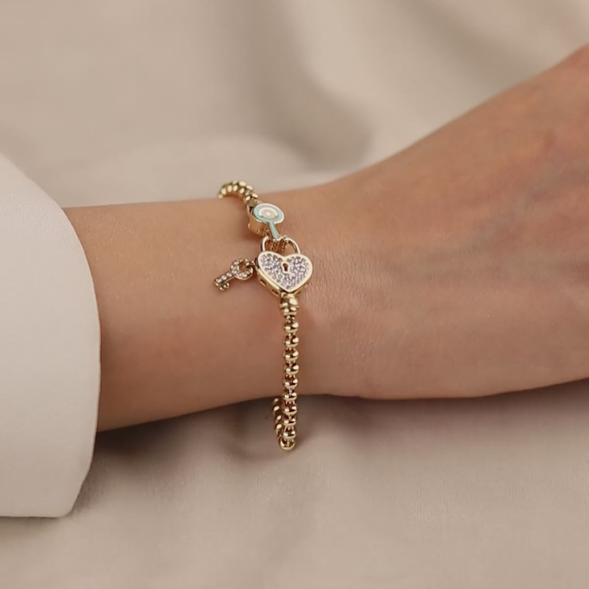 Cetaş Eterna 14 Ayar Altın Bileklik