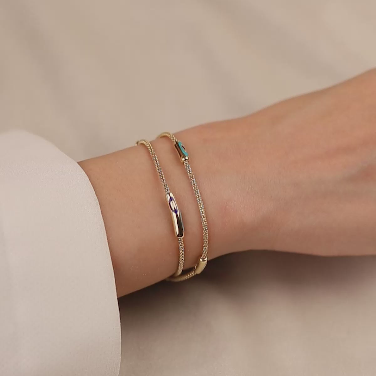 Cetaş Fortuna 14 Ayar Altın Bileklik