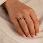 Roz Renk Düz Alyans 14 Ayar - Nur Kuyumculuk