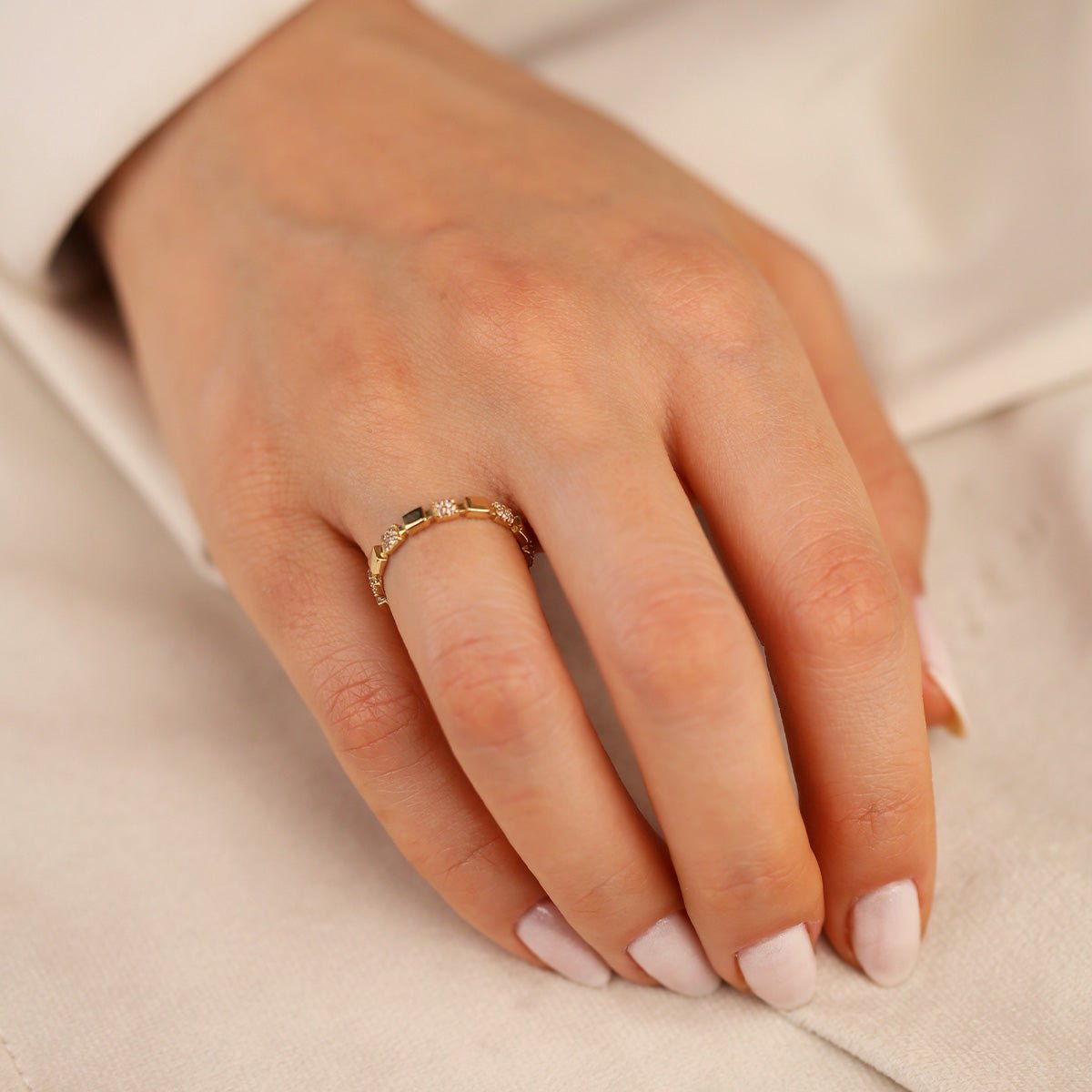 Tasarım 14 Ayar Altın Yüzük - Nur Kuyumculuk