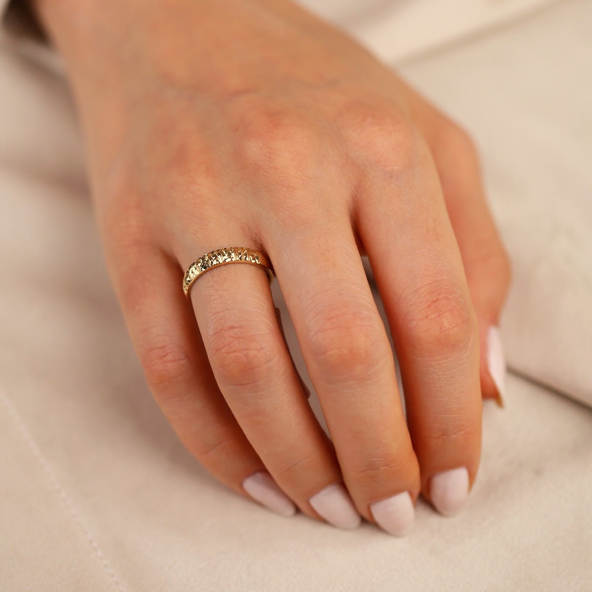 Tasarım 14 Ayar Altın Yüzük - Nur Kuyumculuk