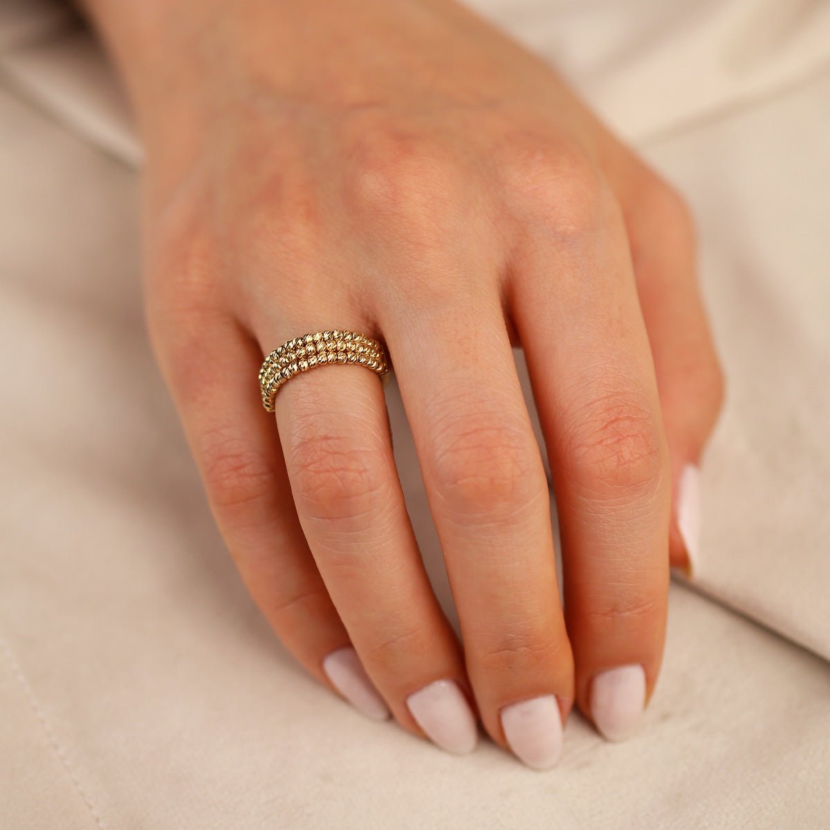 Tasarım 14 Ayar Altın Yüzük - Nur Kuyumculuk