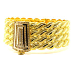 Taşlı 14 Ayar Altın Kelepçe - Nur Kuyumculuk