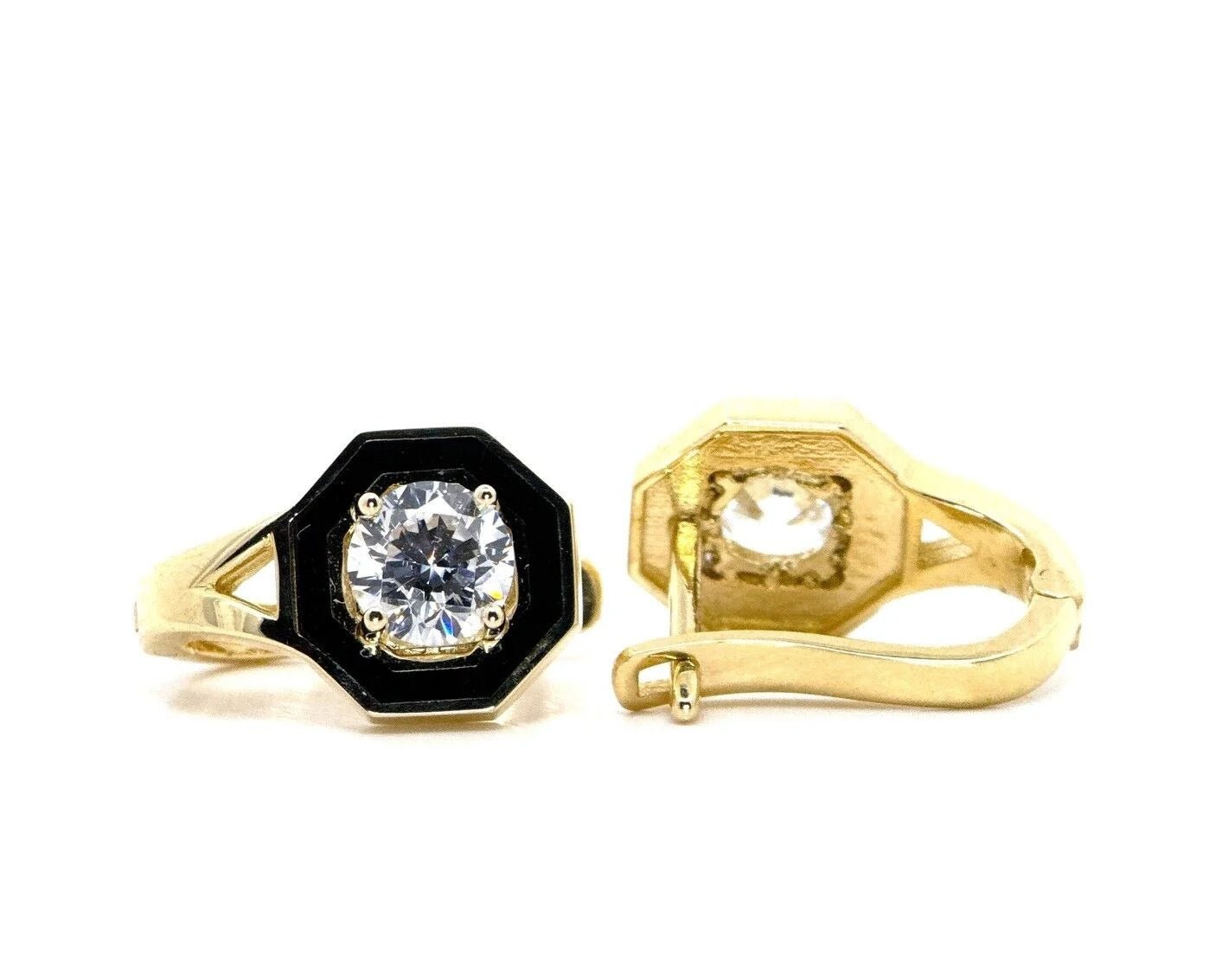 Tektaş 14 Ayar Altın Küpe - Nur Kuyumculuk