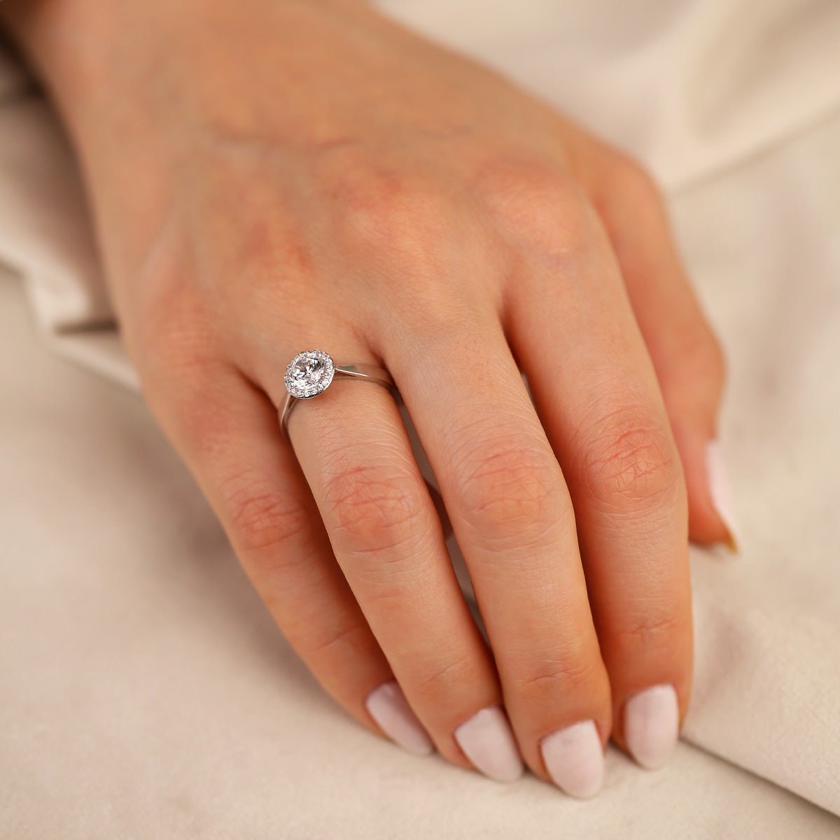 Tektaş 14 Ayar Altın Yüzük - Nur Kuyumculuk