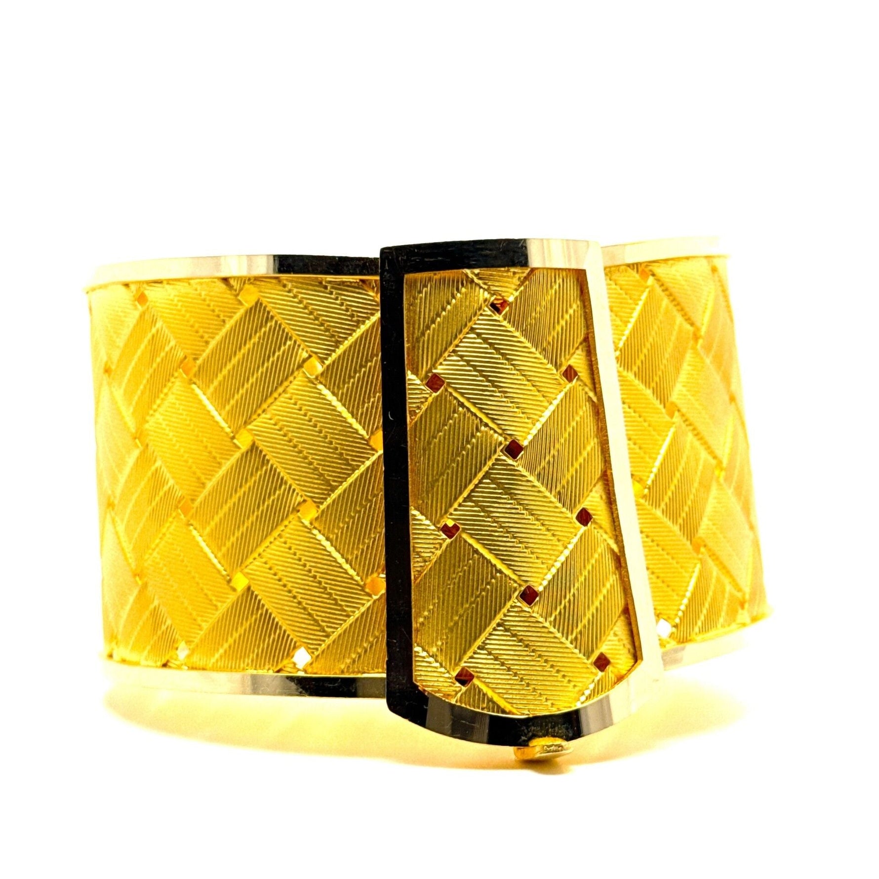 Trabzon Örgü 14 Ayar Altın Kelepçe - Nur Kuyumculuk