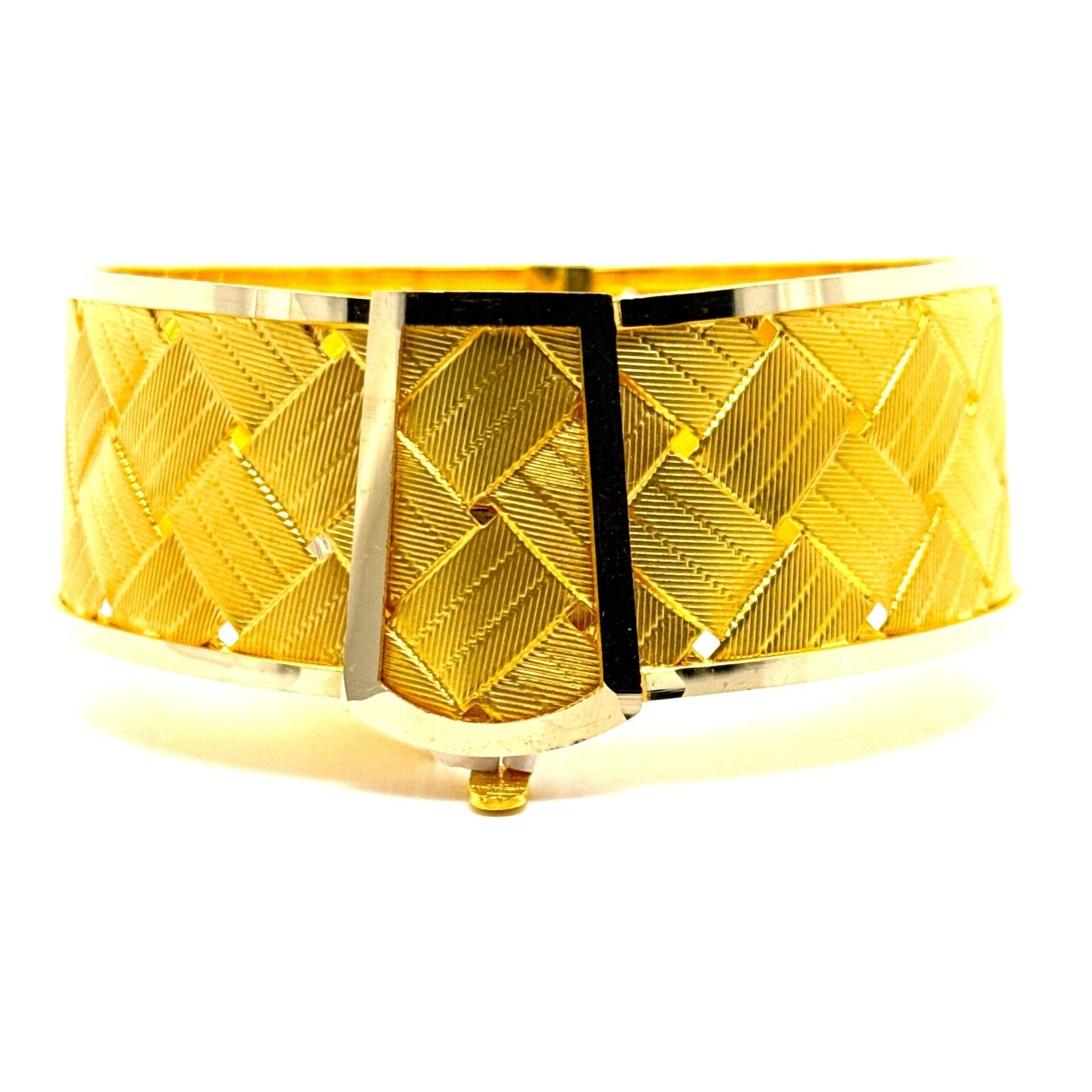 Trabzon Örgü 14 Ayar Altın Kelepçe - Nur Kuyumculuk