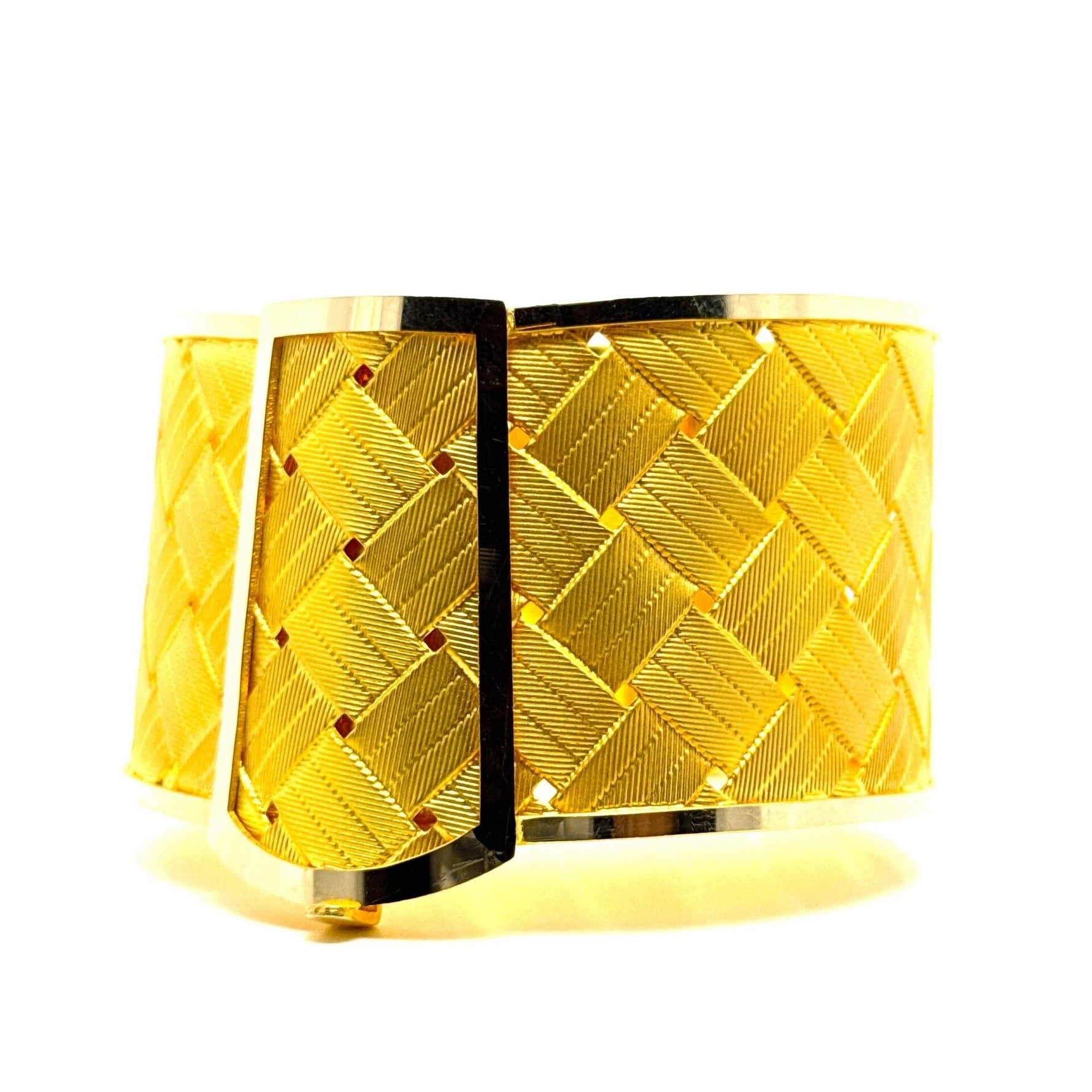 Trabzon Örgü 14 Ayar Altın Kelepçe - Nur Kuyumculuk