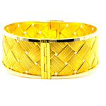 Trabzon Örgü 14 Ayar Altın Kelepçe - Nur Kuyumculuk