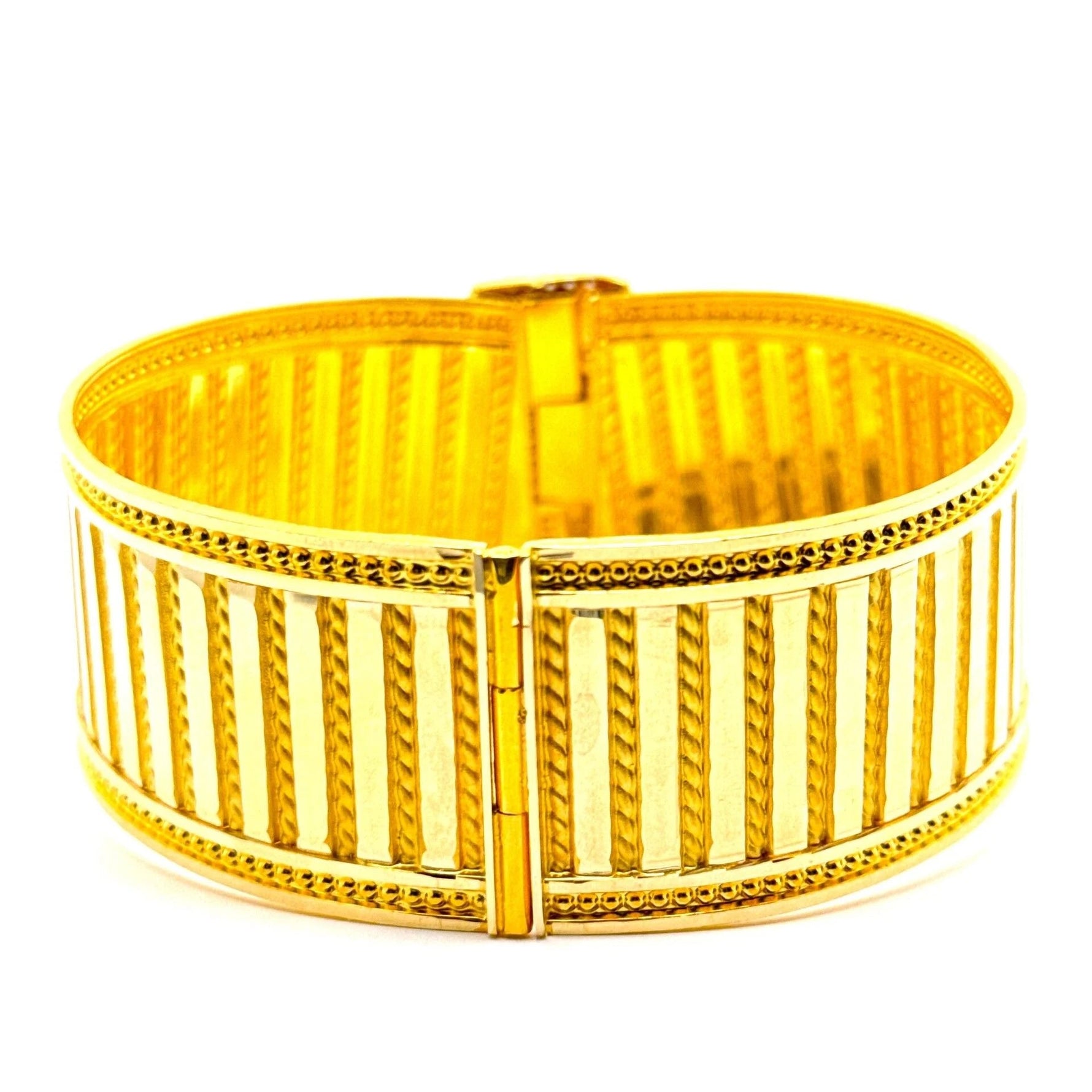 Trabzon Tasarım 14 Ayar Altın Kelepçe - Nur Kuyumculuk