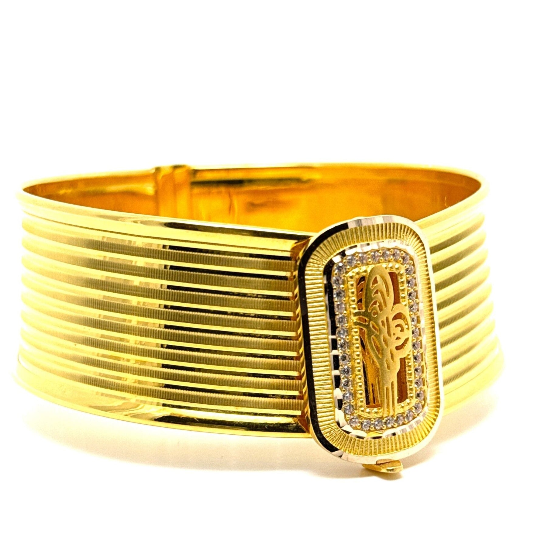 Tuğralı Trabzon 14 Ayar Altın Kelepçe - Nur Kuyumculuk