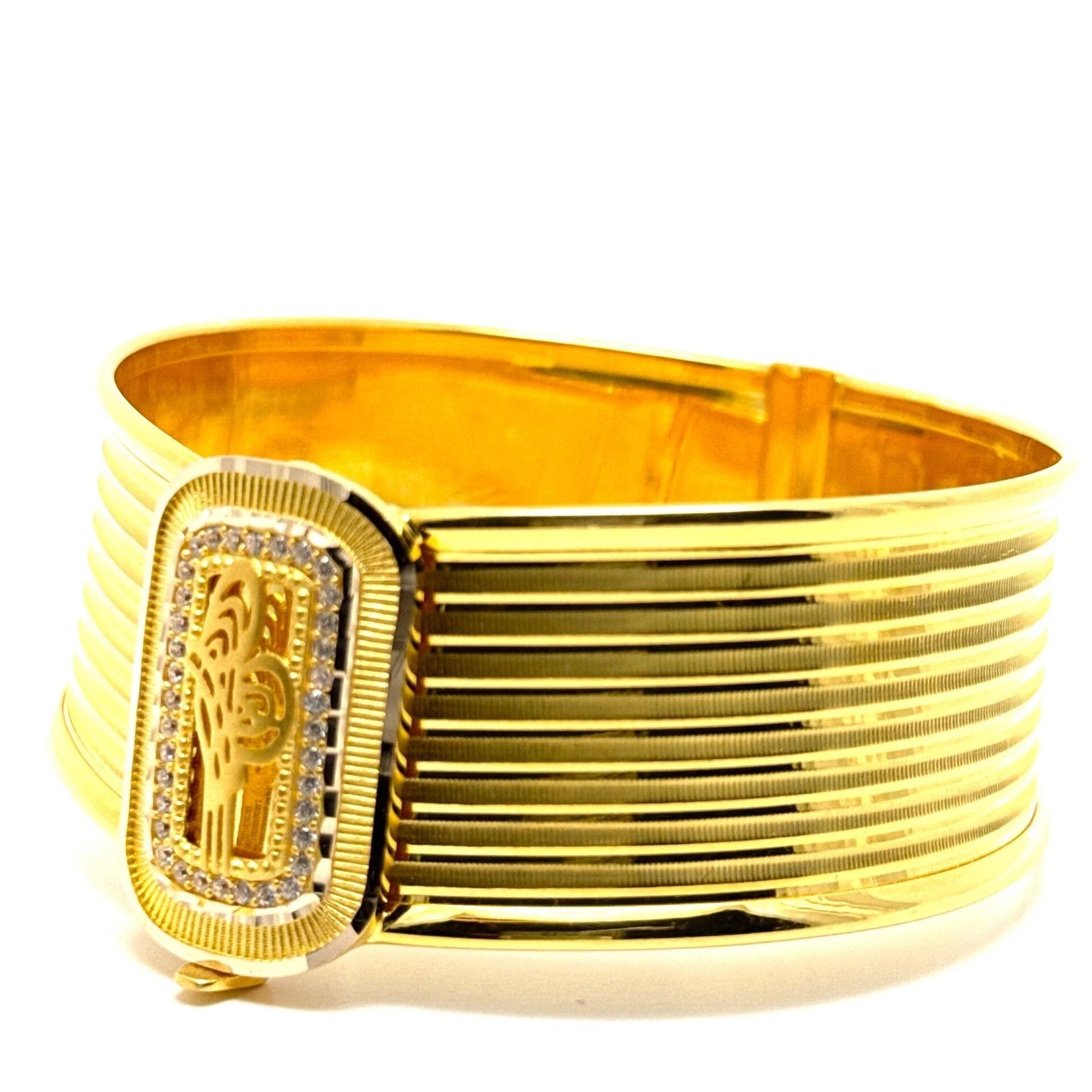 Tuğralı Trabzon 14 Ayar Altın Kelepçe - Nur Kuyumculuk