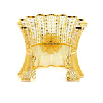 Tül Kelepçe (Gül Motifli) 14 Ayar Altın - Nur Kuyumculuk