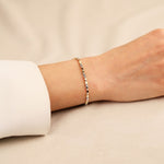 Üç Renk Dorika 14 Ayar Altın Bileklik - Nur Kuyumculuk