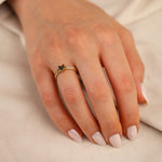 Yıldızlı 14 Ayar Altın Yüzük - Nur Kuyumculuk